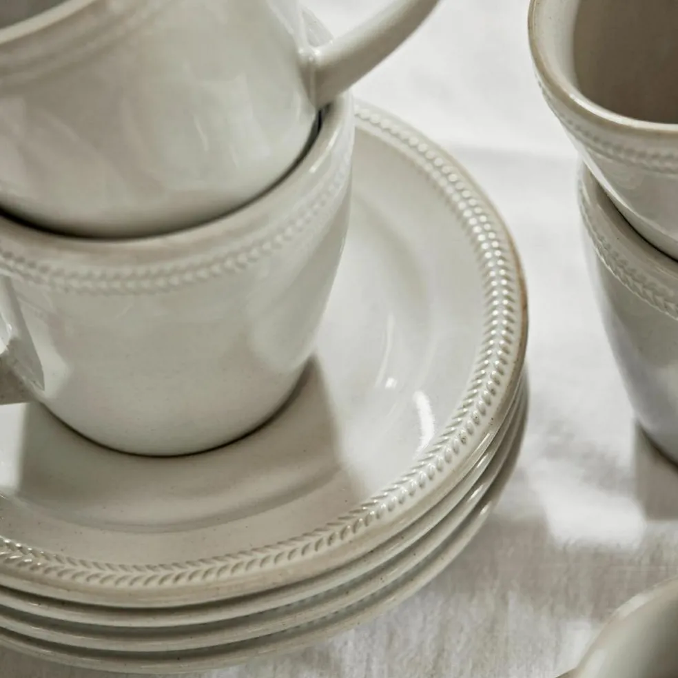 Tasse mit Untertasse 6er Set Norrvik