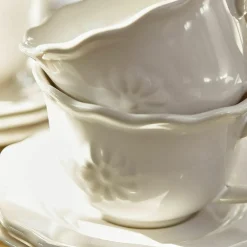 Tasse mit Unterteller 6er Set Mallevesse