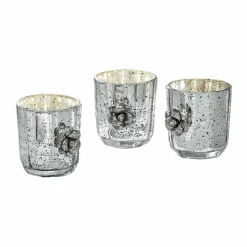 Teelichthalter 3er Set Alovix