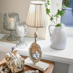 Tischlampe mit Spiegel Brannach