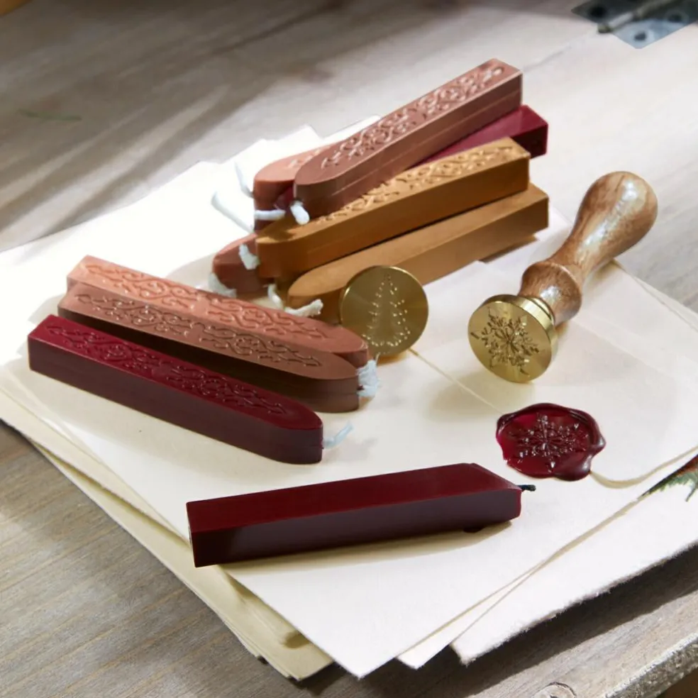 Wachsstempel und Siegelwachs Movique