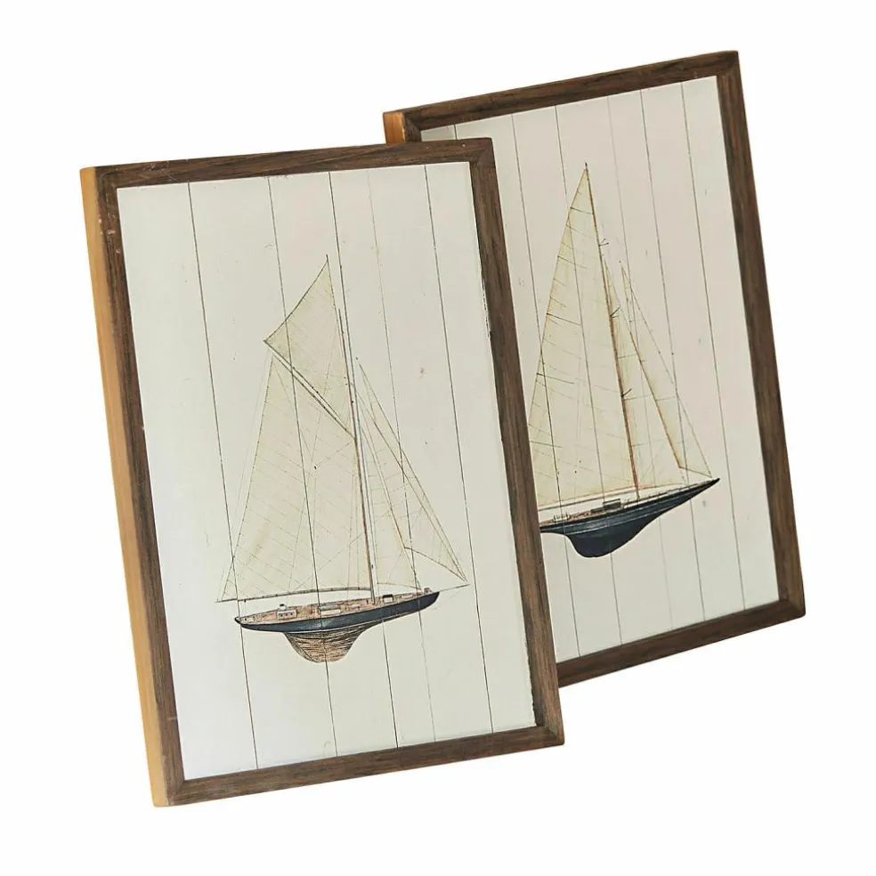 Wandbild 2er Set Lemoux