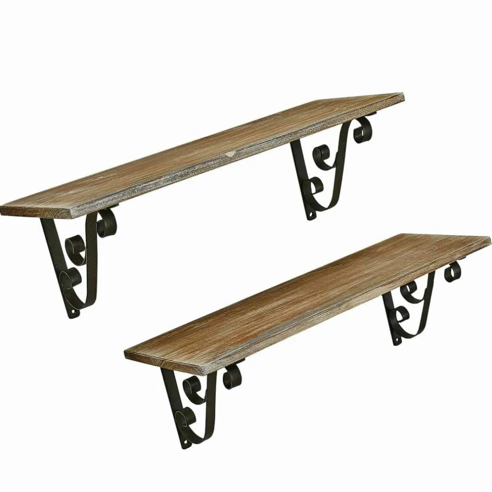 Wandregal 2er Set Dravile