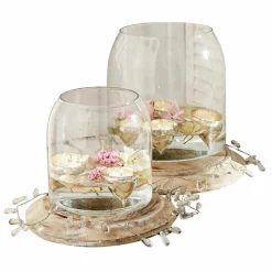 Windlicht 2er Set Bran