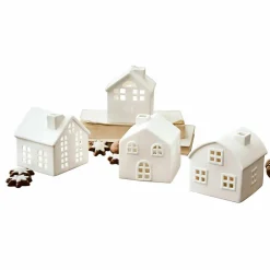 Windlicht 4er Set Country