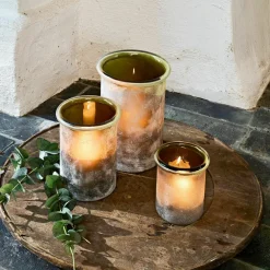 Windlicht 3er Set Iskira