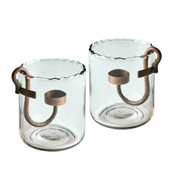 Windlicht 2er Set Lynn