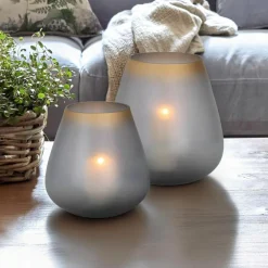 Windlicht 2er Set Nilorav