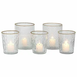 Windlicht 5er Set Rosienne