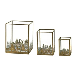 Windlicht 3er Set Solenda