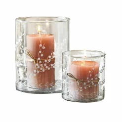 Windlicht 2er Set Temao