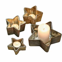 Windlicht 4er Set Thervel