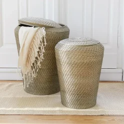 Wäschekorb 2er Set Nora