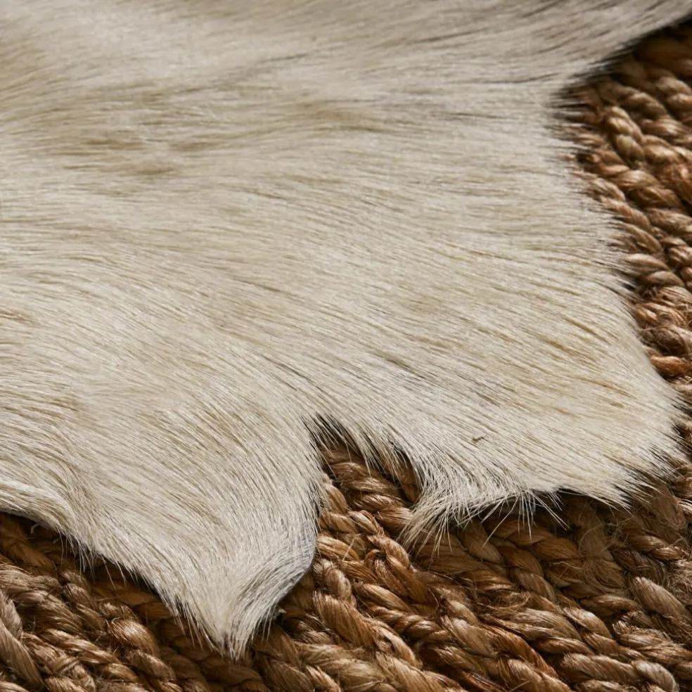 Ziegenfellteppich Piedro