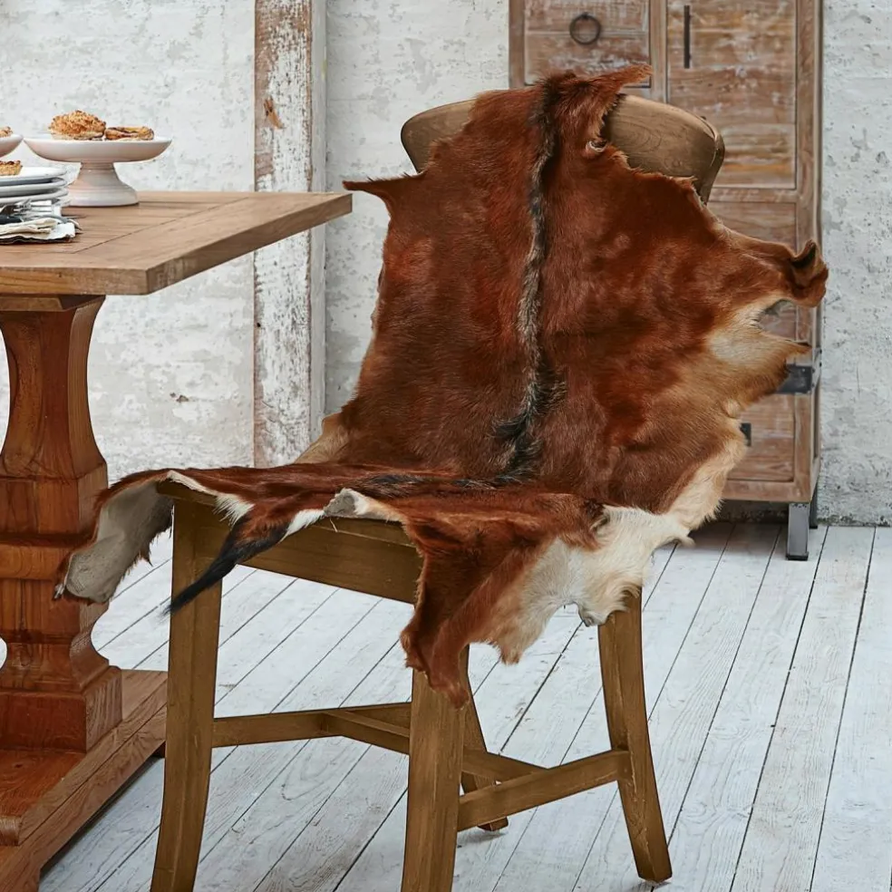 Ziegenfellteppich Piedro